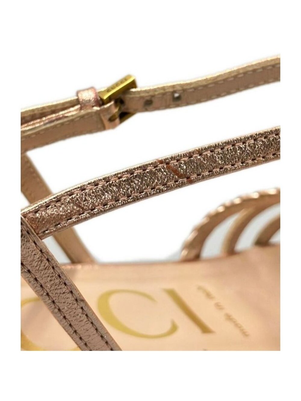 ★SOLD★ Gucci Sandals Size 36 1/2 - Picture 8 of 8